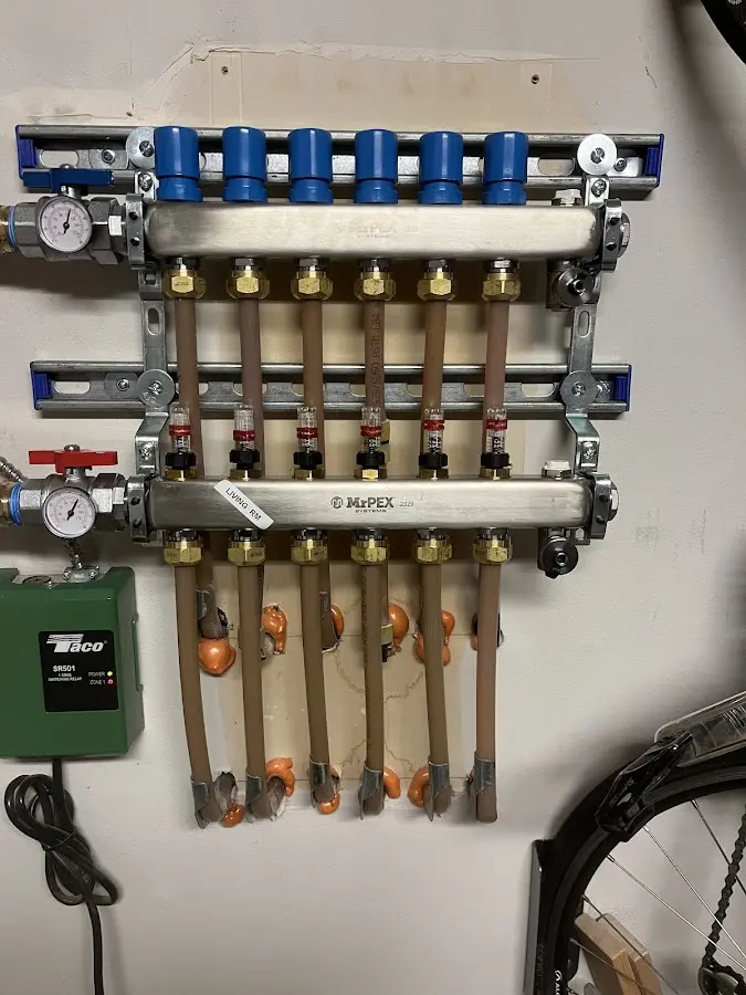 Plumber performing Leak Detection at a residential property in Bossier City